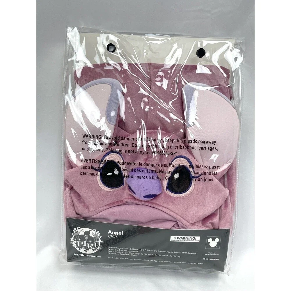 Disney Lilo & Stitch Angel Costume Dress Child Girl Spirit Halloween XS‎ - Picture 2 of 4